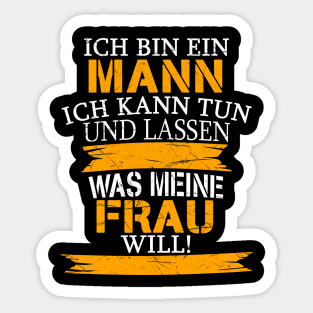 Männer lustige Sprüche Ehemann Geschenke Sticker